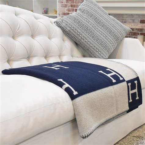 hermes avalon blanket navy|Hermes avalon blanket care.